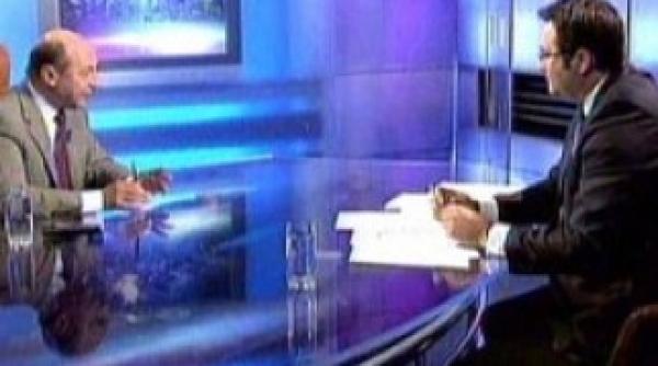 incident intre traian basescu si moderatorul tvr marti seara