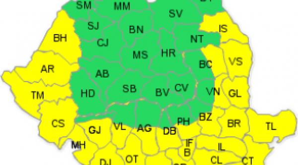codul galben de canicula se instaleaza in jumatate din tara