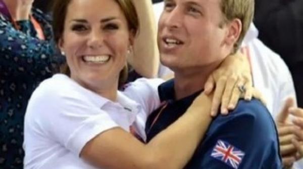 printul william si kate imbratisati la jocurile olimpice video