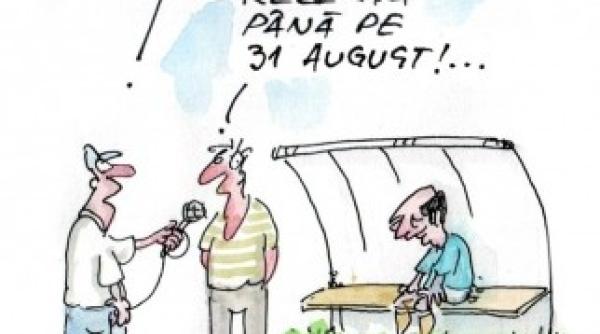 caricatura zilei 7 august 2012