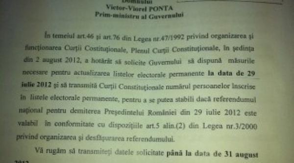 zegrean se contrazice singur solicitarile care pot schimba soarta referendumului