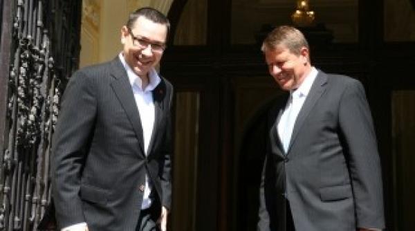 johannis am discutat cu ponta si varianta de a intra in guvern