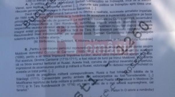 bacalaureat 2012 sesiunea a doua vezi subiectele la istorie