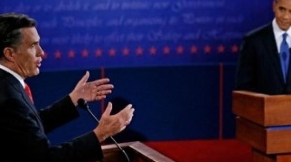 obama si romney a doua confruntare unde a gafat republicanul