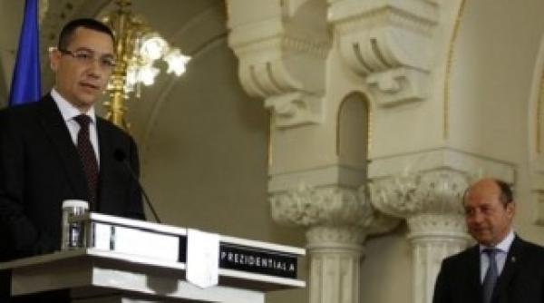 cearta dura intre traian basescu si victor ponta