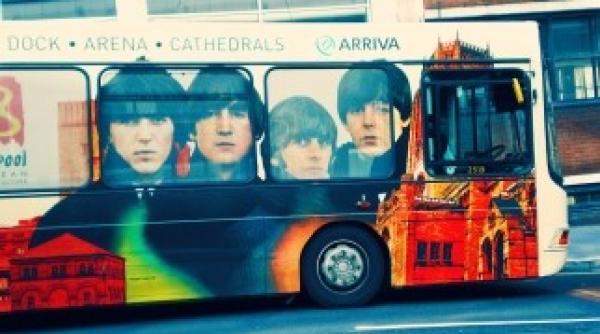 autobuzul the beatles a luat cu asalt londra
