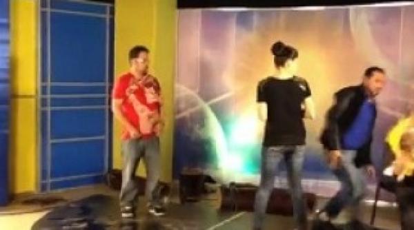 imagini horror la tv truc de magie aproape de tragedie