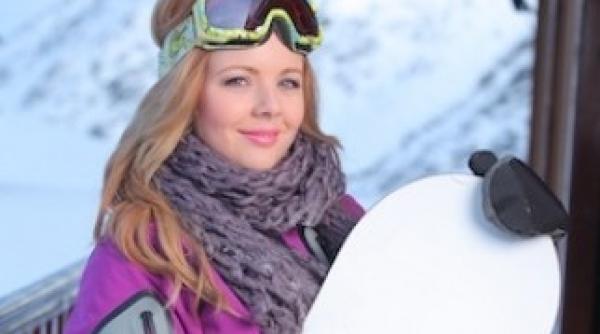 bianca ionita maestra in coborarile cu placa