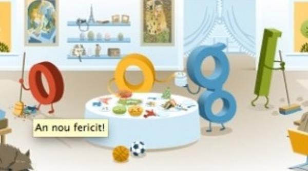 google isi intampina utilizatorii in 2013 cu urarea an nou fericit