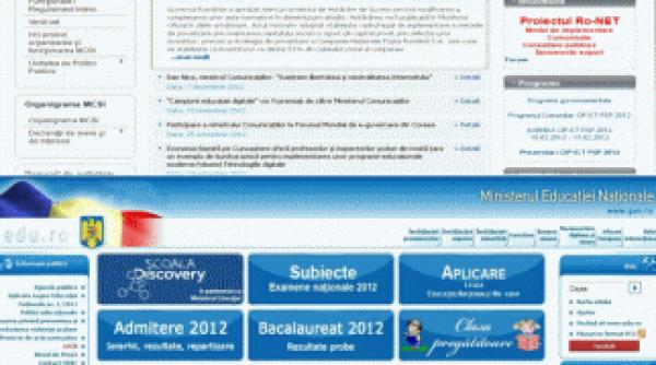 site urile ministerelor fara puls in 2013