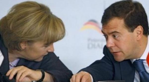 merkel si medvedev decid soarta economica a europei