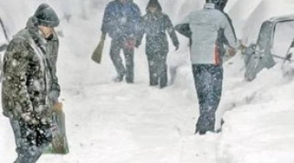 codul galben de ninsori si viscol a intrat in vigoare vezi zonele afectate