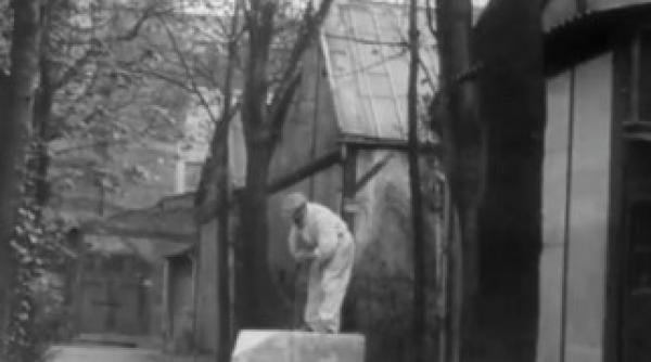 constantin brancusi filmat la lucru imagini document din perioada 1923 1929