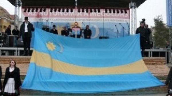 ungaria sustine dreptul comunitatii maghiare de a folosi simbolul secuiesc