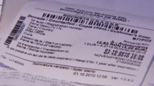 emiterea rovinietelor va fi oprita joi 14 februarie