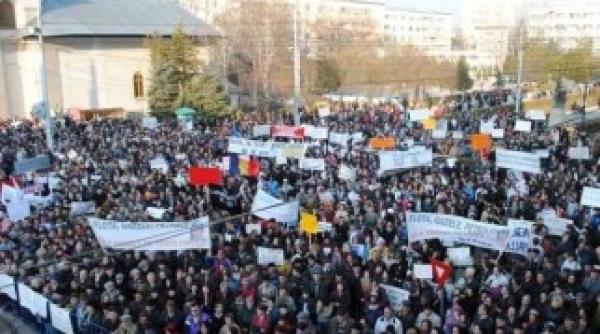 protest la barlad fata de explorarea gazelor de sist
