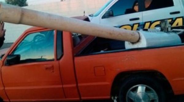 obuze cu marihuana trase din mexic peste granita in sua