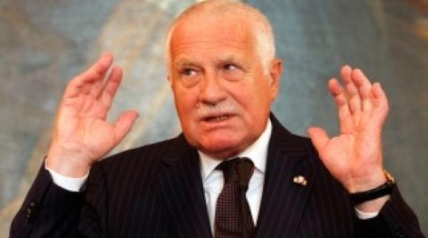 presedintele cehiei vaclav klaus judecat de cc pentru inalta tradare