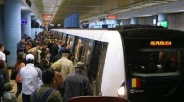 protest al sindicalistilor de la metrorex miercuri in fata mt