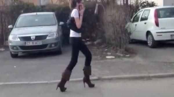 cum nu trebuie sa mergi pe tocuri video