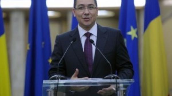 ponta sustine scrisoarea celor patru tari europene