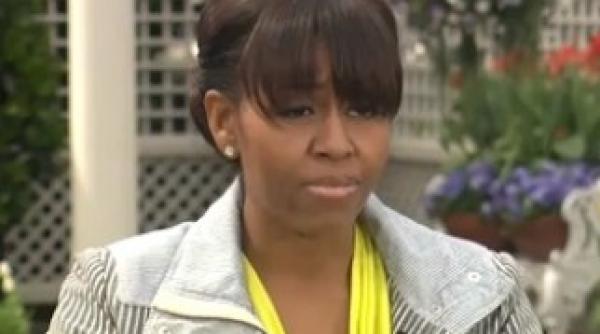 michelle obama a gafat obama se va supara cand va afla