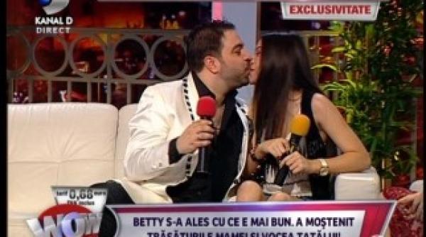 florin salam s a sarutat in direct cu fiica sa de 15 ani