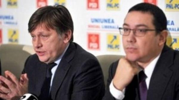 ce spun antonescu si ponta dupa primul an de guvernare usl