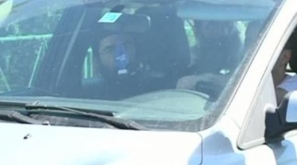 calugarii de la athos in vizita la becali