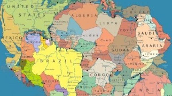 unde erau tarile de azi inainte de separarea continentelor harta pangea