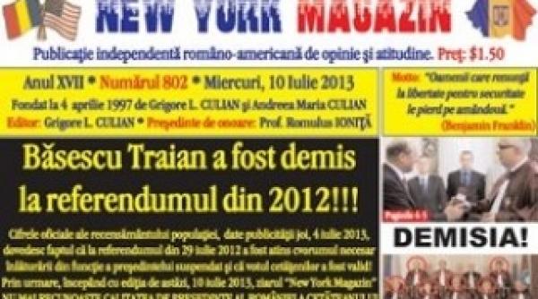 new york magazin nu l mai recunoaste pe presedintele traian basescu