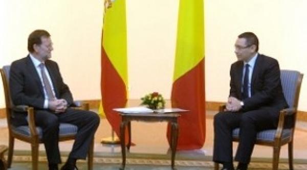 premierul spaniei rajoy l a primit pe omologul sau roman ponta