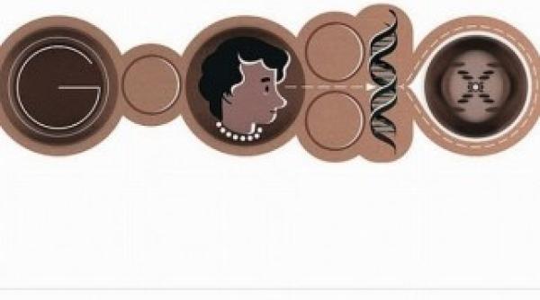 google o omagiaza pe rosalind franklin biofiziciana care a descoperit structura adn ului