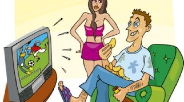 bancul zilei o sotie neobisnuita bere si fotbal pentru sot