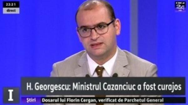 horia georgescu ma consult permanent cu cazanciuc