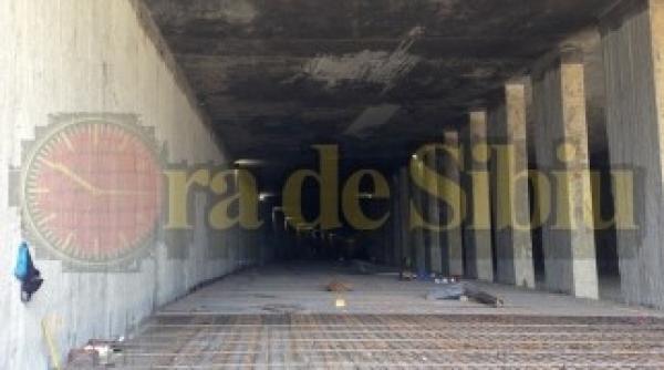 vezi cum arata primul tunel de autostrada foto si video