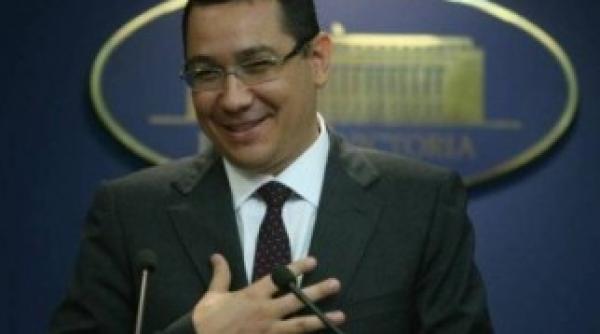 veste imbucuratoare din partea premierului victor ponta
