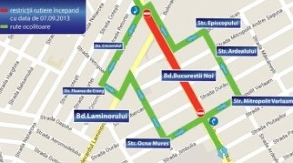 incep lucrarile la metroul spre straulesti trafic restrictionat