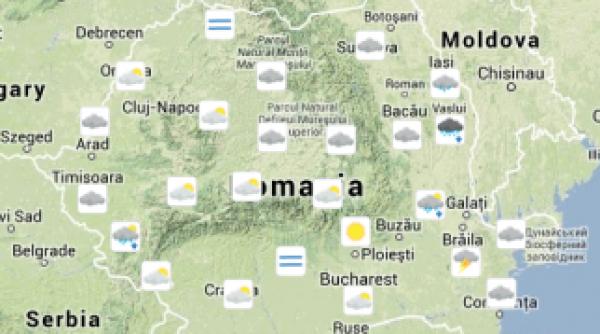 avertizare de vant si ploi vezi zonele afectate