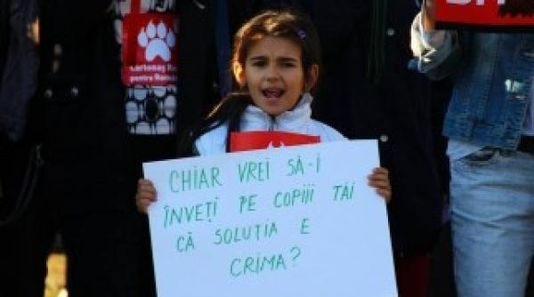 gest extrem al protestatarilor anti eutanasie