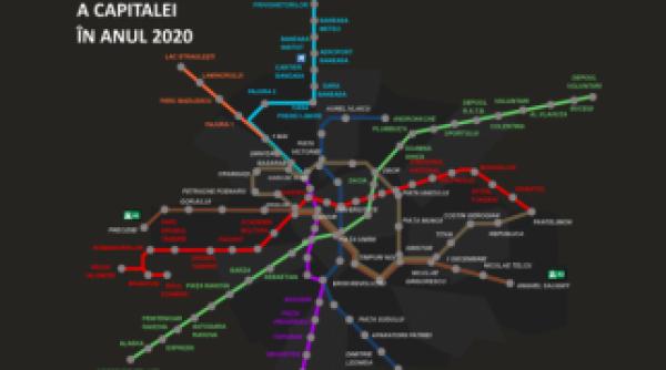 cum va arata metroul bucurestean in 2020 si 2030