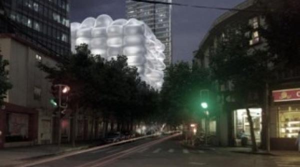 prima cladire gonflabila cum functioneaza aceasta constructie ciudata