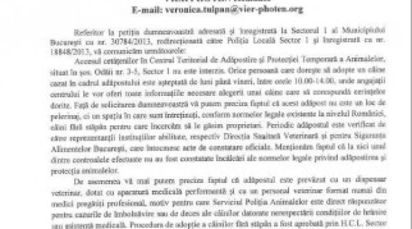 interzis la adapostul odaii raspuns oficial nu e loc de pelerinaj