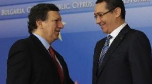 afla motivul pentru care ponta ii multumeste lui barosso