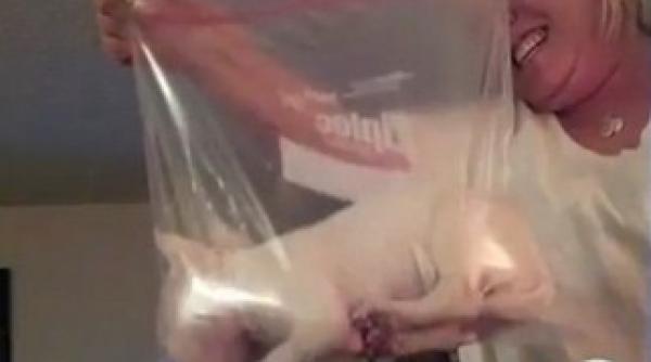 o femeie a fost arestata pentru o poza cu un catelus