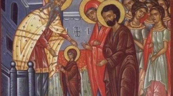 intrarea in biserica a maicii domnului de ce se da de pomana lumina de veci