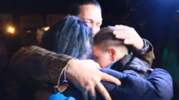 intalnirea emotionanta dintre berbeceanu si familia sa video