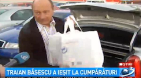 ce i a spus o tiganca lui basescu la supermarket