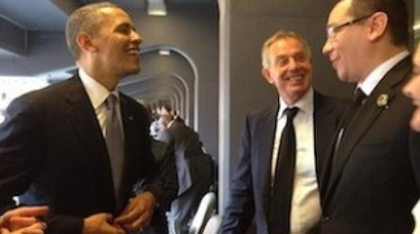 ponta discutie informala cu obama