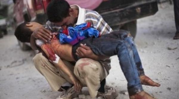 armata lui assad bombardat aleppo intr un atac fara precedent